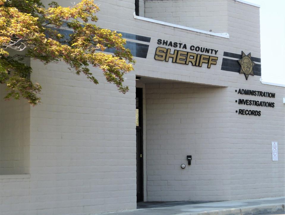 The Shasta County Sheriff's Office building in Redding.