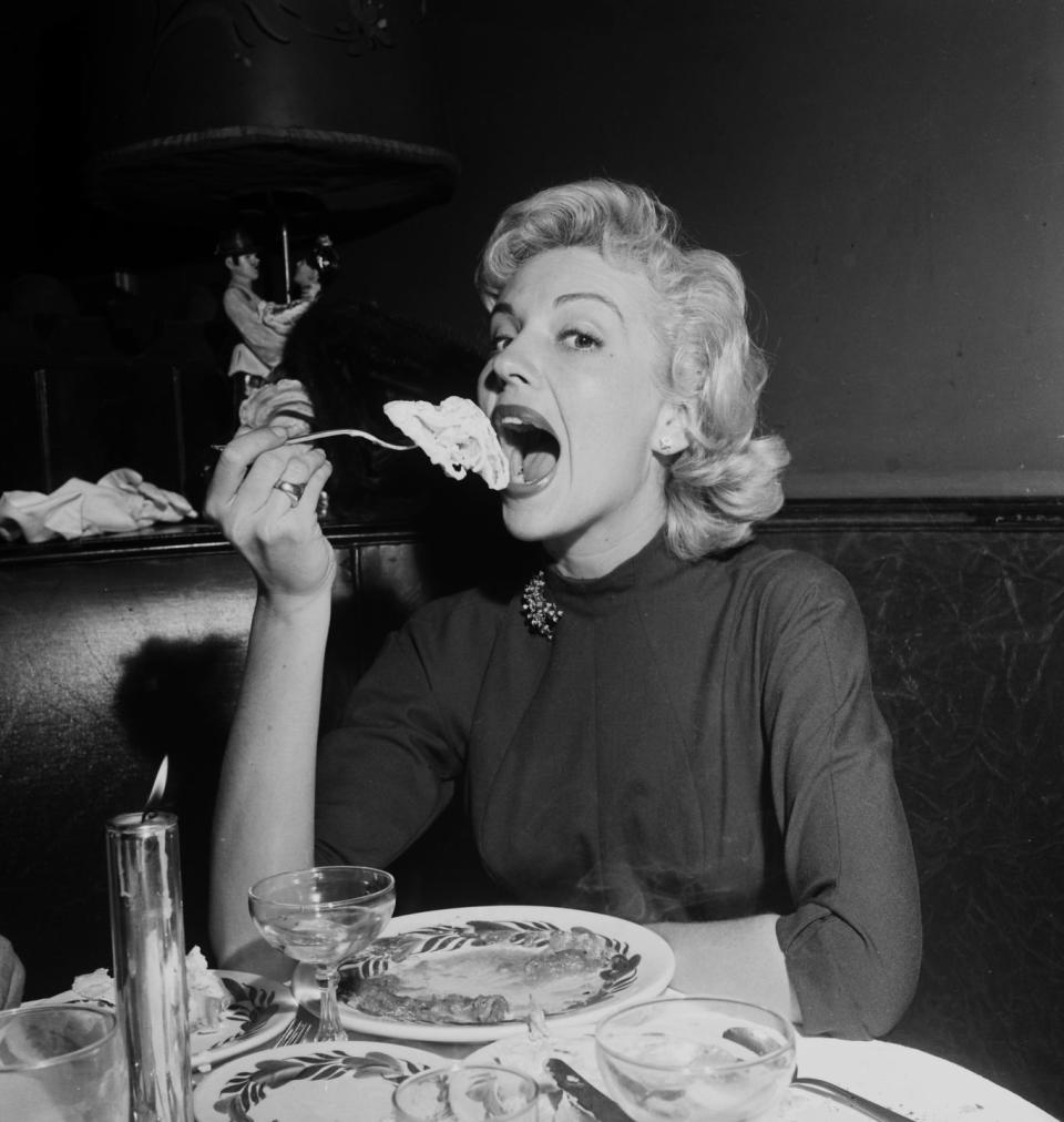 1960s: Never take more than one bite of food at a time.