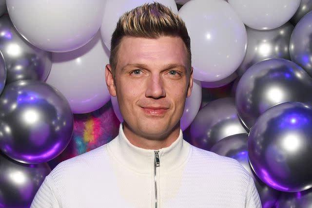 <p>Michael Kovac/Getty</p> Nick Carter