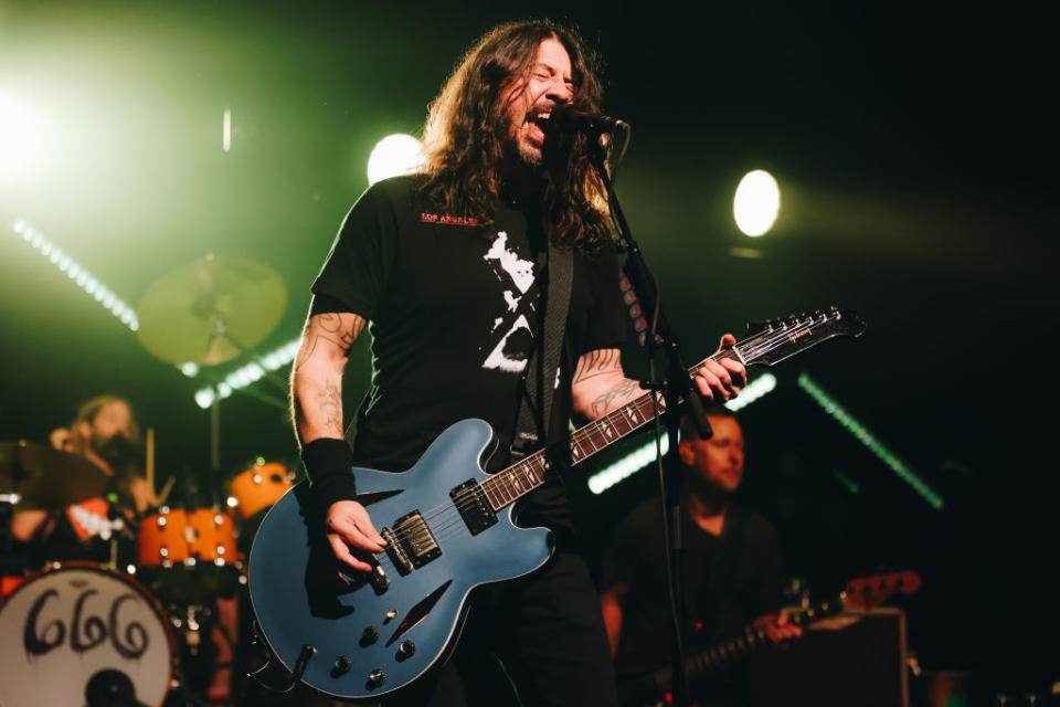 Dave Grohl onstage