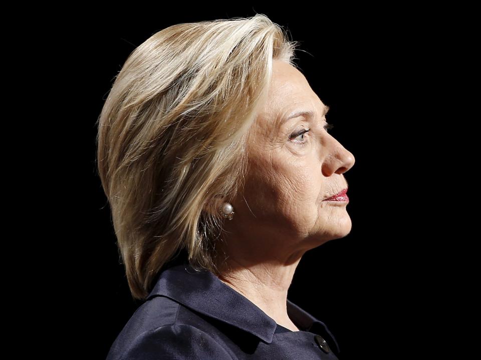 Democratic U.S. presidential candidate and former Secretary of State Hillary Clinton addresses the U.S. Conference of Mayors Annual Meeting in San Francisco June 20, 2015.