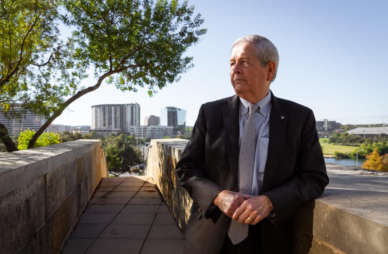 Interim City Manager Jesus Garza at Austin City Hall in 2023.