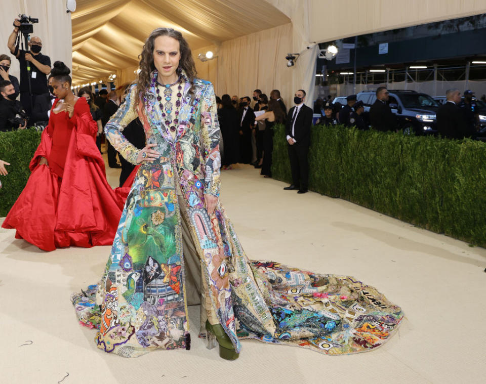 Jordan Roth at the 2021 Met Gala