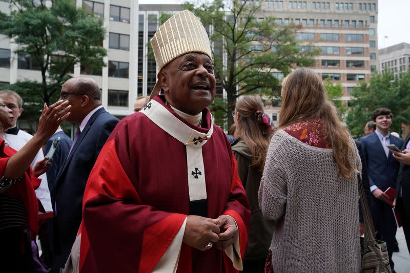 Archbishop of Washington Wilton D. Gregory Departs Red Mass