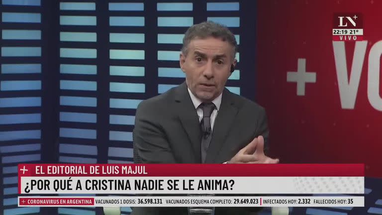 ¿Por qué a Cristina nadie se le anima? El editorial de Luis Majul