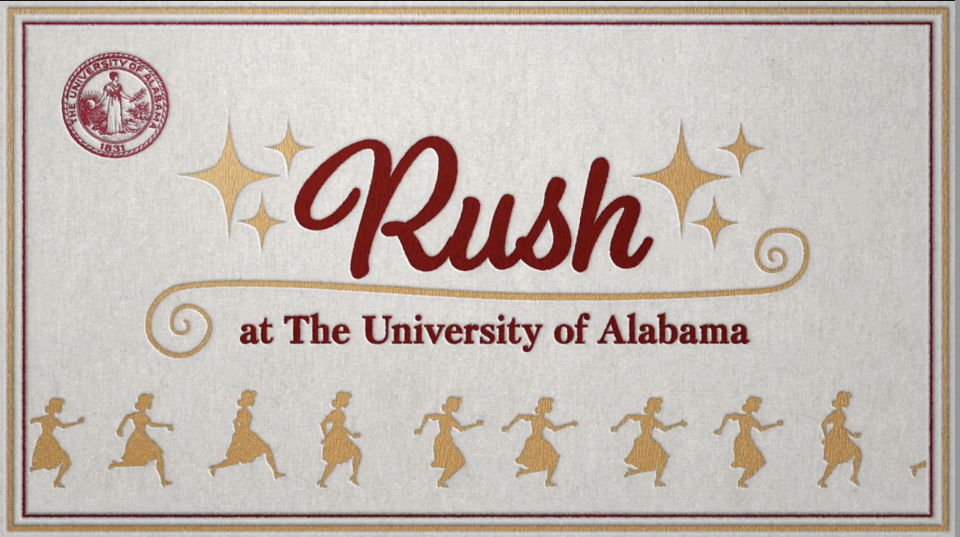 "Rush at the The University of Alabama"