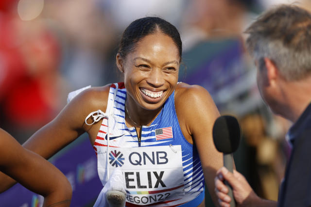 Allyson Felix Becomes the Most Decorated U.S. Olympic Track Athlete Ever