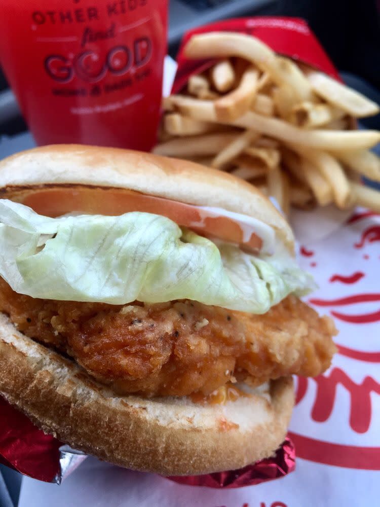 wendy's chicken sandwich