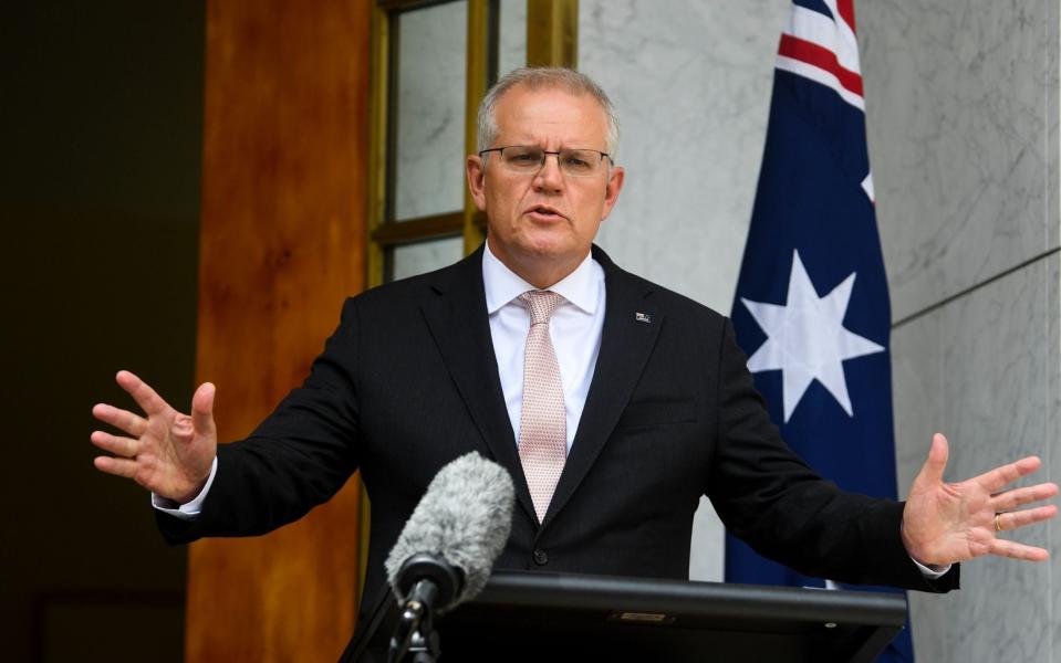 Australian prime minister Scott Morrison - SHUTTERSTOCK