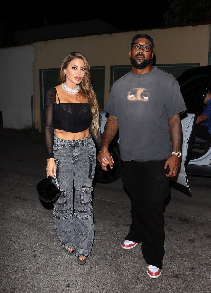 Larsa Pippen and Marcus Jordan