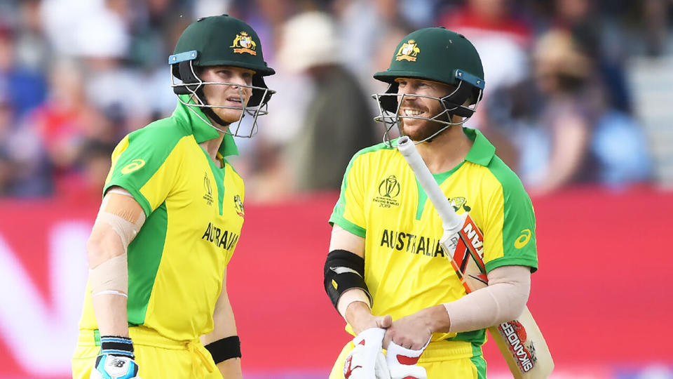 Steve Smith and David Warner were both booed at the World Cup.