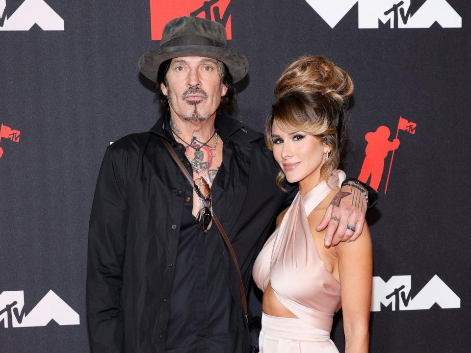 Tommy Lee and Brittany Furlan.