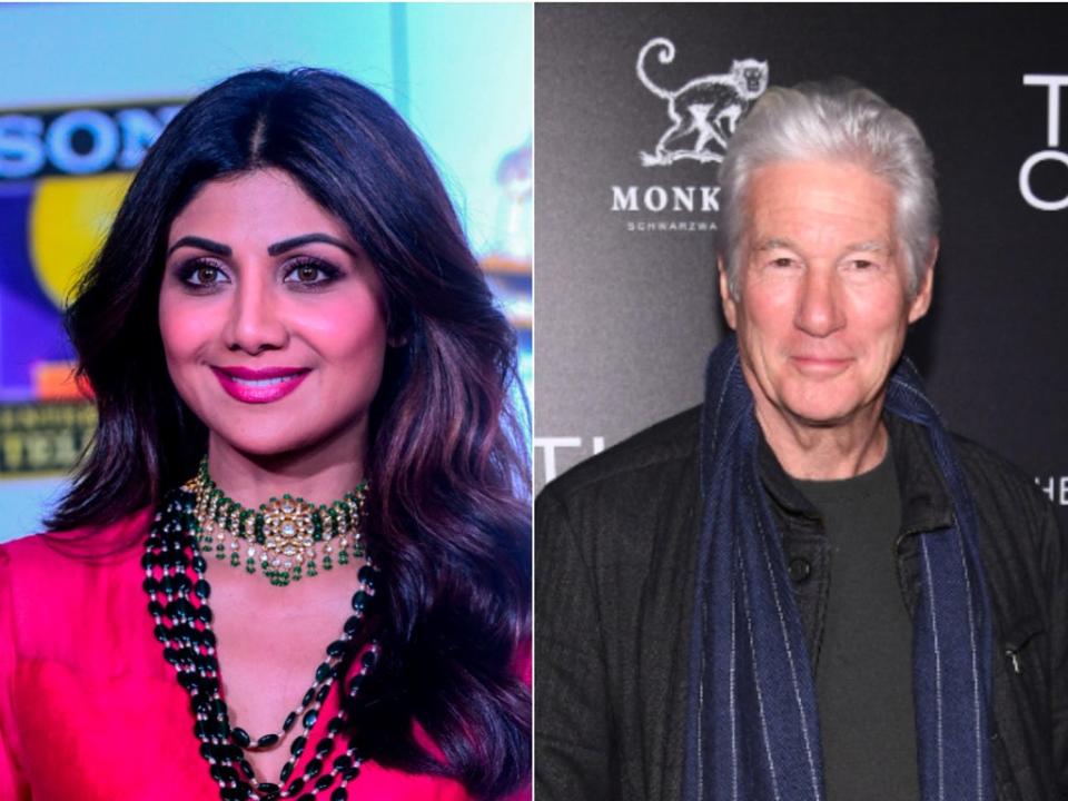 Shilpa Shetty and Richard Gere (Getty)