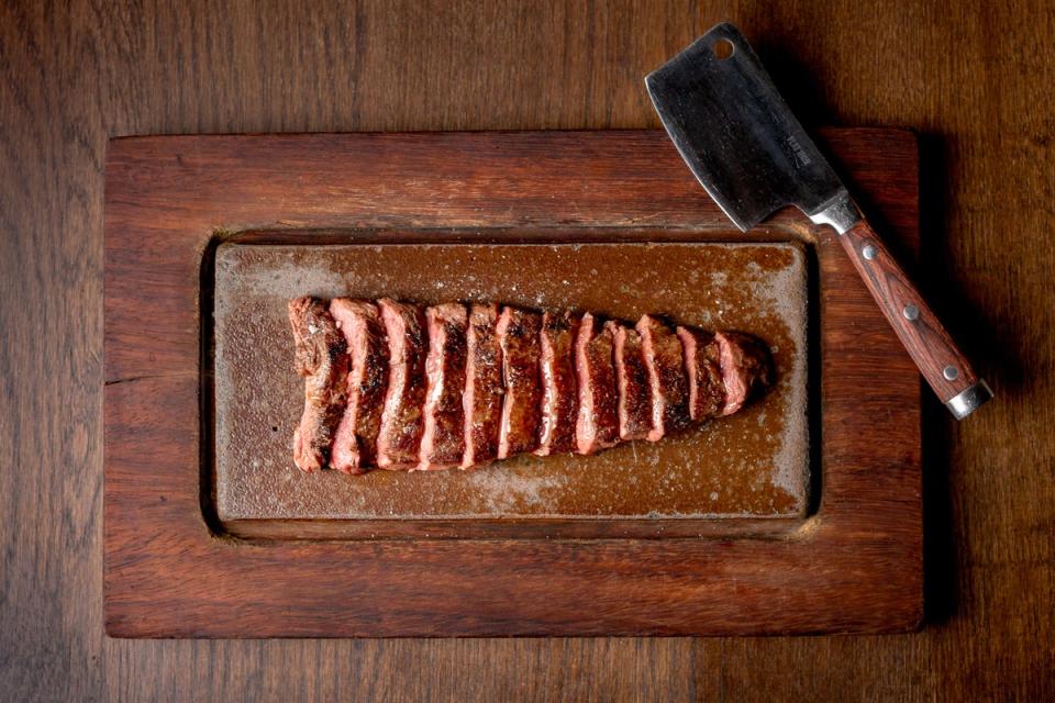 The famous Flat Iron steak (Justin De Souza)