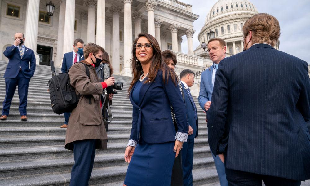 <span>Photograph: J Scott Applewhite/AP</span>