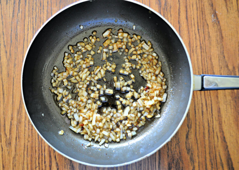 Dressing Prep for German Potato Salad<p>Krista Marshall</p>