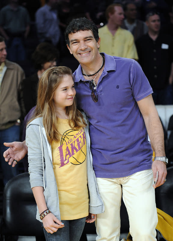 Antonio Banderas y Stella del Carmen