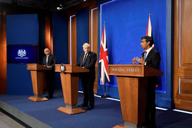 PM Boris Johnson will host a press conference on Tuesday  (Photo: TOBY MELVILLE via Getty Images)