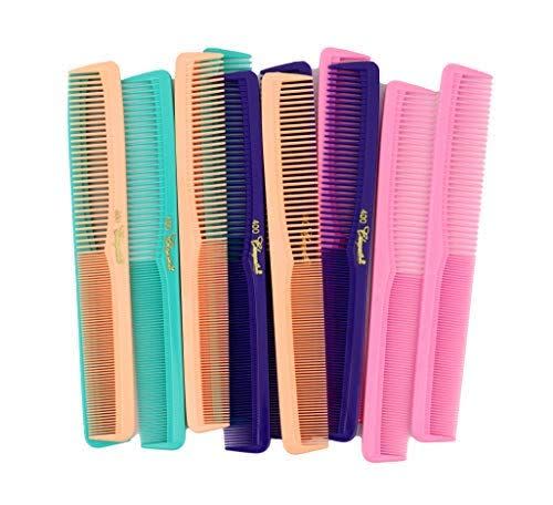 7) Krest All Purpose Hair Combs, Set of 12