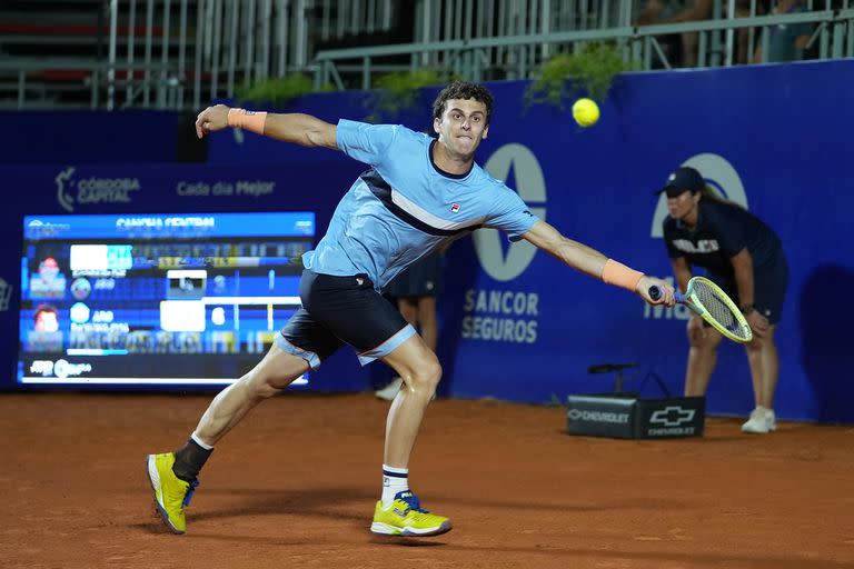 Juan Manuel Cerúndolo, campeón del Córdoba Open 2021, uno de los protagonistas de la quinta edición del torneo