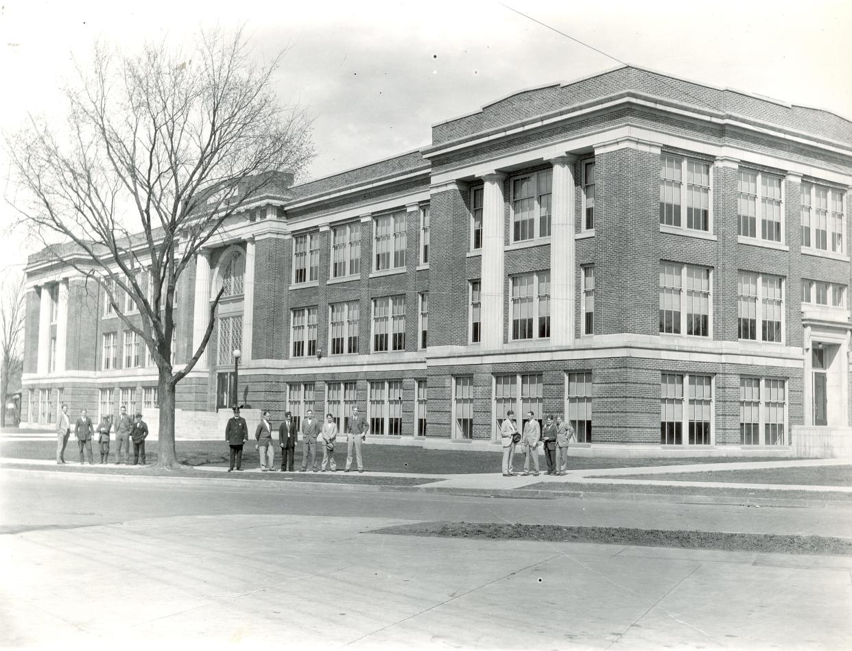 This undated photo of the original Southside High School in Elmira is believed to date back to the late 1920s or early 1930s.