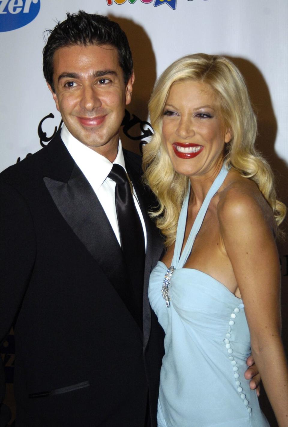 Tori Spelling and Charlie Shanian