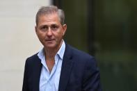 Glencore's former head of oil Beard leaves Westminster Magistrates' Court in London