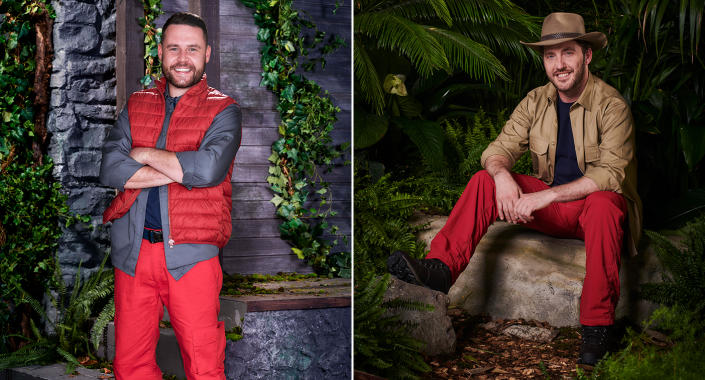 Danny Miller สนับสนุน Seann Walsh สำหรับ I'm A Celebrity  (ไอทีวี)