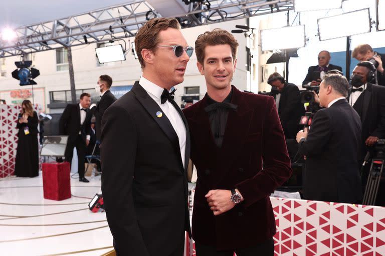 Benedict Cumberbatch junto Andrew Garfield