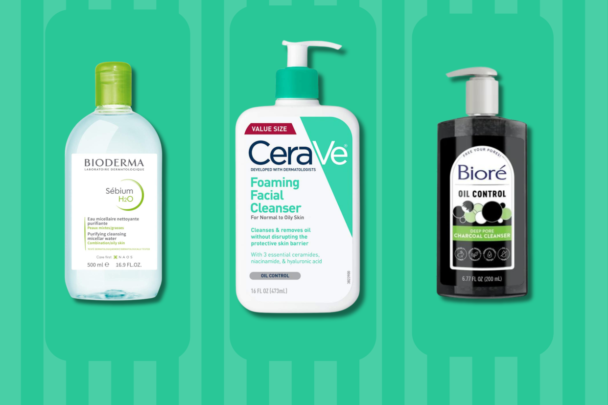 Our picks for the best face cleansers for oily skin comes from Bioderma, CeraVe. Bioré and more (Amazon)