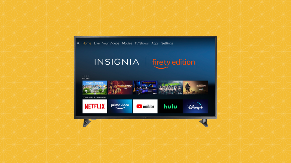 Ahorra un 27 % en el televisor inteligente Insignia 24” HD Fire TV Edition NS-24DF311SE21 (Foto: Amazon).