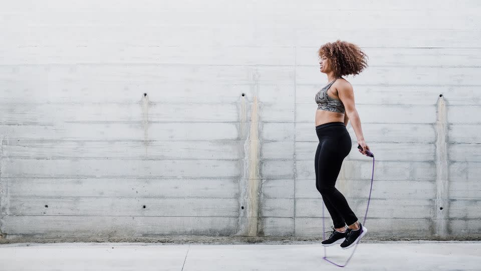 Jumping rope as a kid was always fun, so try incorporating this exercise into your fitness routine to add some playfulness to your workout. - Cavan Images RF/Getty Images
