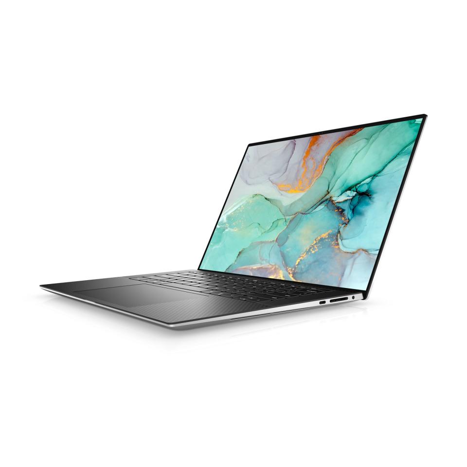 <p>Dell's 11th-gen Intel XPS 15 has tiny bezels and optional RTX 3050 Ti graphics</p>
