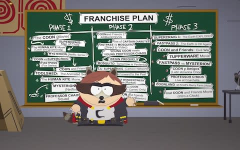 South Park: The Fractured But Whole franchise plan