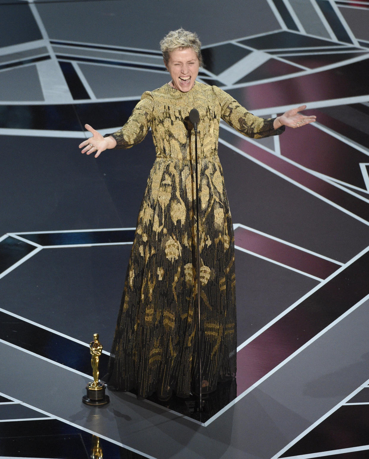 Frances McDormand, Oscars 2018 (Chris Pizzello / AP)