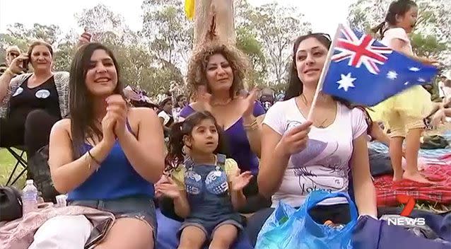 NSW Premier Gladys Berejiklian said Australia Day was an opportunity for Australians to celebrate our country. Picture: 7 News