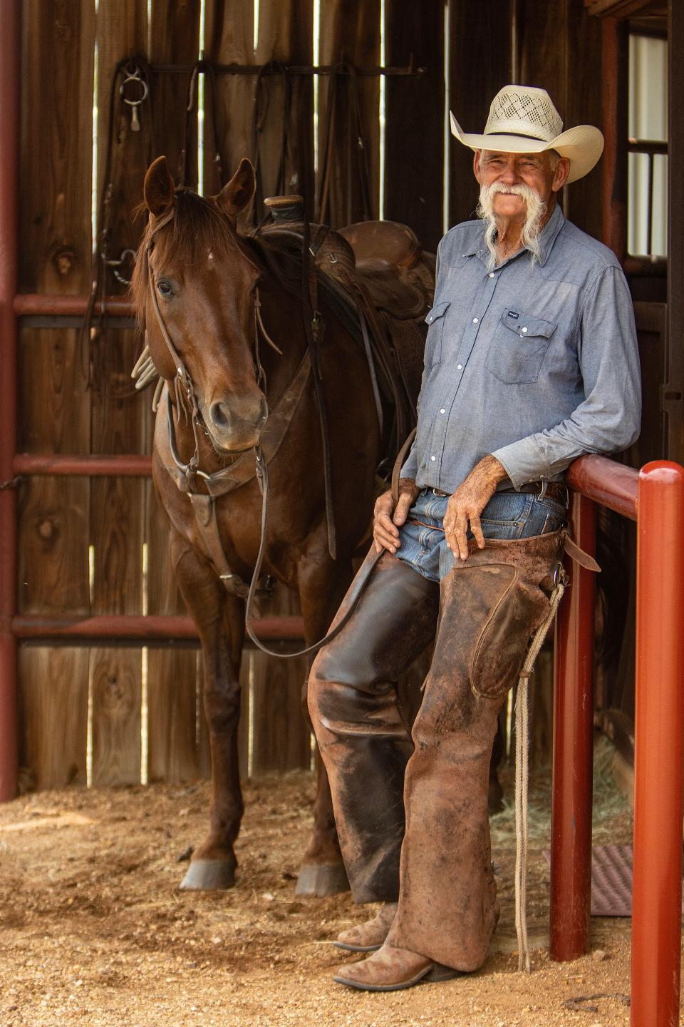 Jimbo Humphreys, ranch manager of Guitar Ranches, will receive the Ranching Heritage Association Working Cowboy Award. Established in 2018, the award recognizes men and women who make their living in the saddle taking care of livestock and land daily.