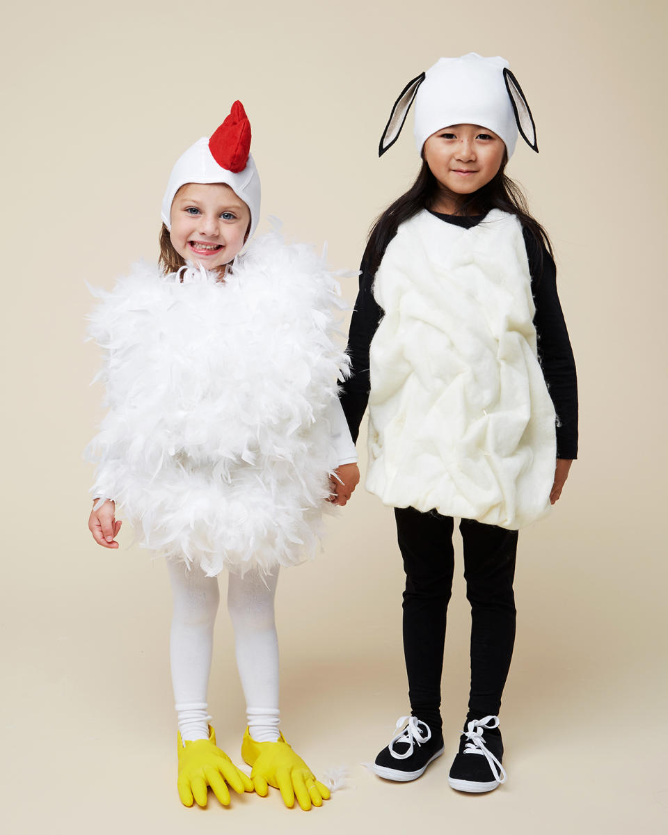 Lamb and Chicken Costumes