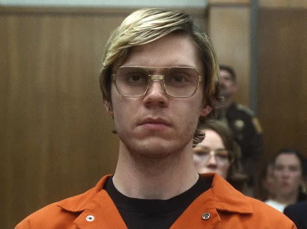 Evan Peters portrays the deceased serial killer in “Dahmer ― Monster: The Jeffrey Dahmer Story.