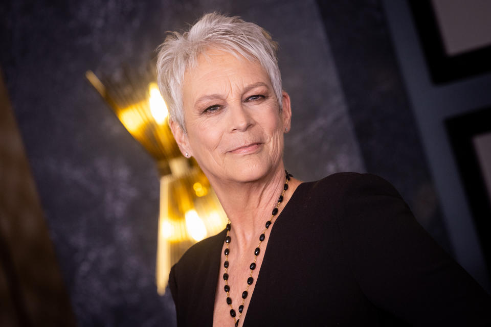 LOS ANGELES, CALIFORNIA - NOVEMBER 19: Jamie Lee Curtis attends the Academy of Motion Picture Arts and Sciences 13th Governors Awards at Fairmont Century Plaza on November 19, 2022 in Los Angeles, California. (Photo by Emma McIntyre/WireImage,)