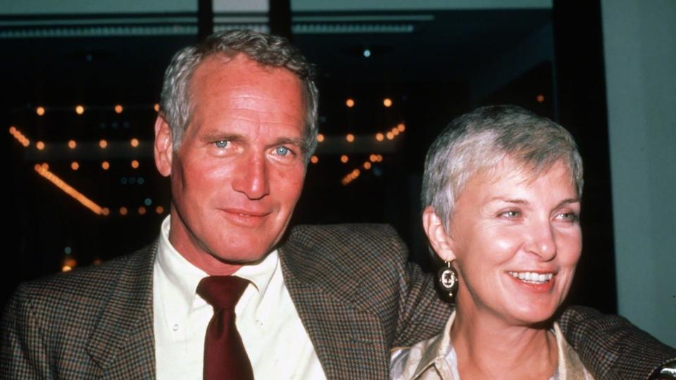 Paul Newman and Joanne Woodward