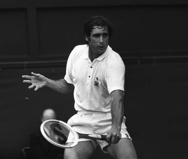 Roger Taylor made two semi-finals in the 1970s (PA)