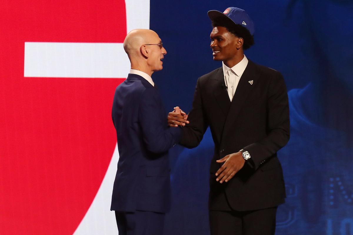 TV analysts break down Detroit Pistons' NBA draft pick Ausar Thompson