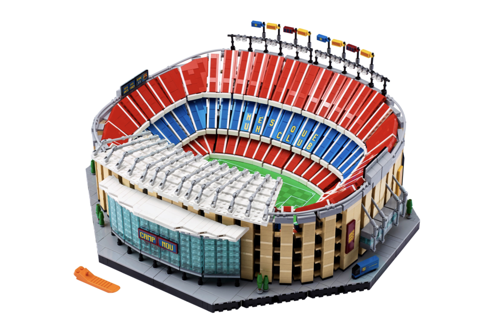 Lego football stadium