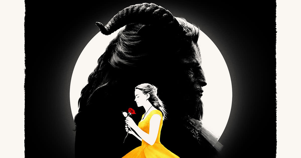 Matt Ferguson's 'Beauty and the Beast' poster (Disney/IMAX)