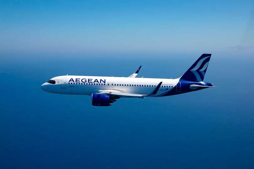 An AEGEAN aeroplane