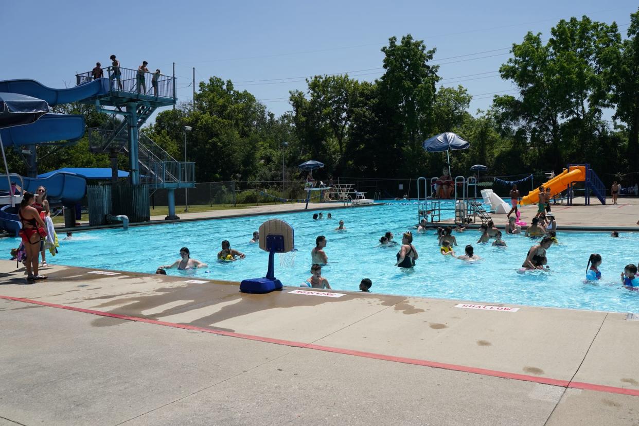 Adrian's Bohn Pool was well attended June 15, 2022, as people took to the water as a means to find some relief from the summer heat. The pool's opening for 2023 has been rescheduled for June 26.
