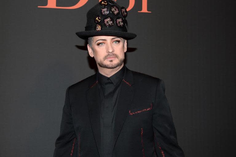 Boy George would love for Sophie Turner to play him in his upcoming biopic – even though he expects the move would “upset” some people.The singer discussed the biopic, which is currently in the works at MGM, on the Australian breakfast radio show Fitzy & Wippa.Asked who he would like to portray him, Boy George replied: “There’s been some really interesting suggestions.“One of the most interesting suggestions was Sophie Turner. It’s really strange but that’s been a suggestion. I think that would upset people, which I quite like.“’’Cause [they would say] ‘Oh, she can’t play you, she’s a woman!’ But when I was 17 I would have loved to have been her. That was the ambition!”Turner chimed in on Twitter, telling the singer she would be “SO down” to take the part.Boy George did specify that he doesn’t know for certain who will end up playing him in the film.It was revealed in May this year that a Boy George biopic was being developed.Director Sacha Gervasi, who was at the helm of Hitchcock in 2012, is slated to write and direct the yet untitled movie.