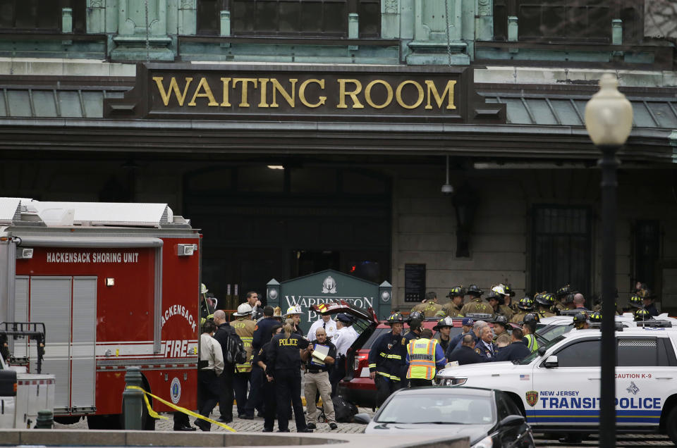 New Jersey Transit train crash in Hoboken