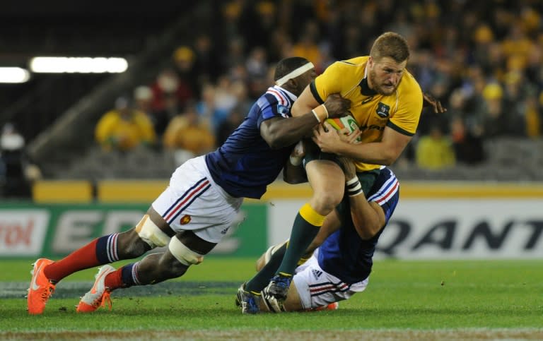 Australia's James Slipper, seen in action during a rugby union Test match against France, at Etihad Stadium in Melbourne, in June 2014